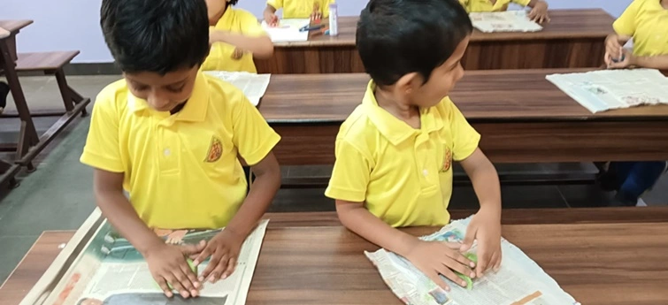 Dough making activity 